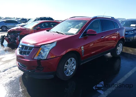 2012 Cadillac Srx Luxury Collection z USA, uszkodzony, nr VIN 3GYFNAE36CS612828